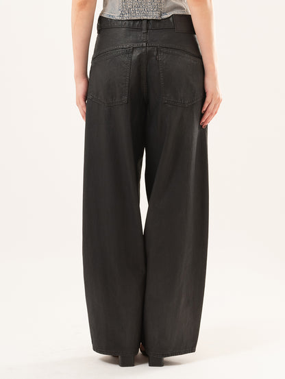 SUPER BAGGY バレルジーンズ ブラック