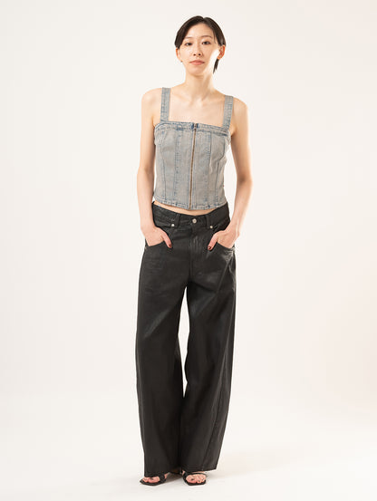 SUPER BAGGY バレルジーンズ ブラック