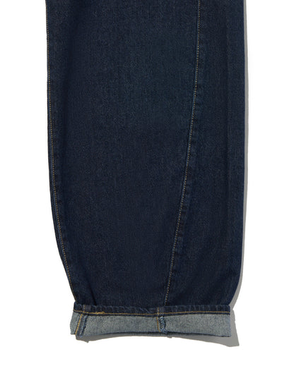 SUPER BAGGY バレルジーンズ ダークインディゴ