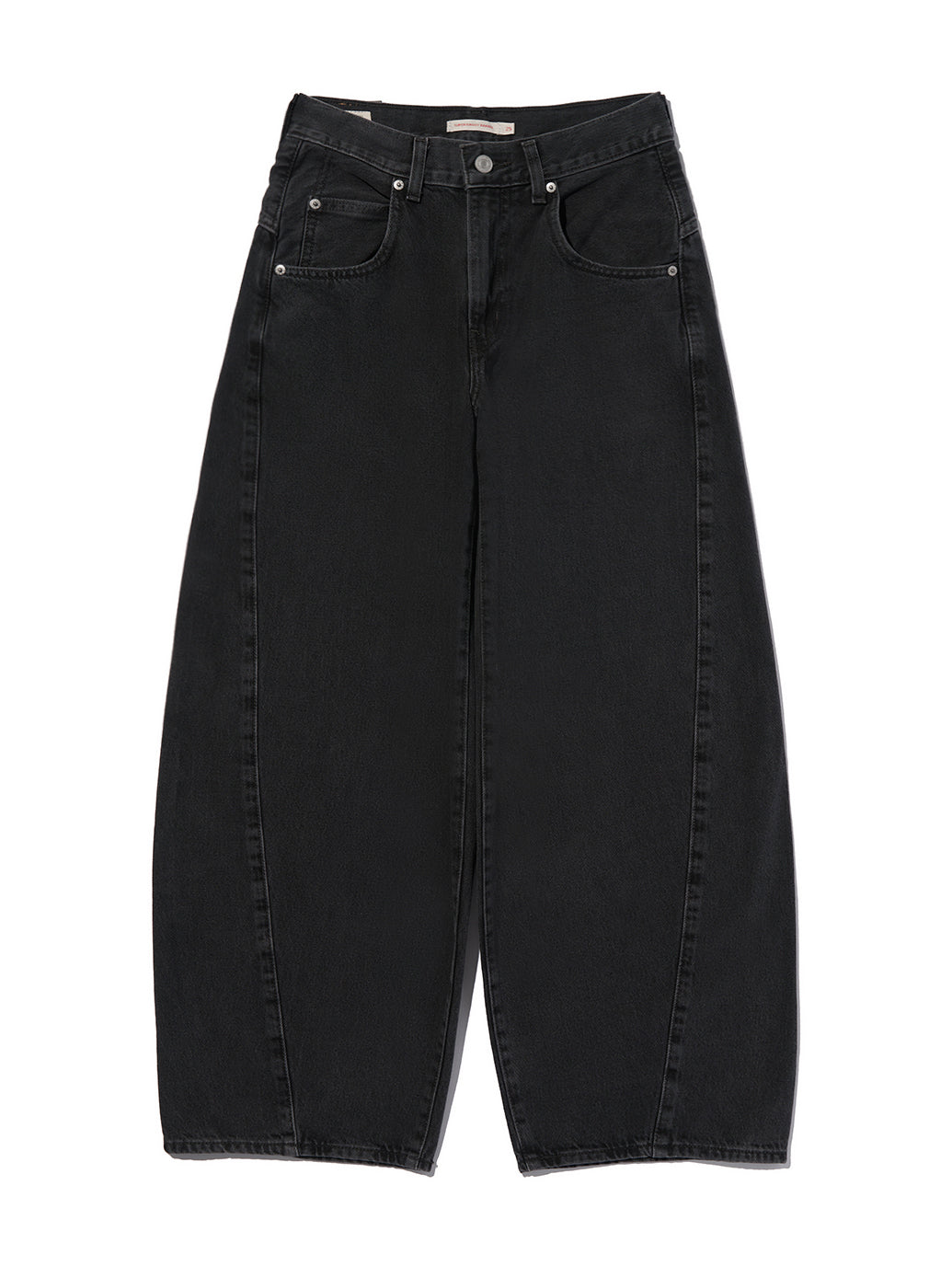 SUPER BAGGY バレルジーンズ ブラック