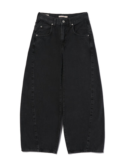 SUPER BAGGY バレルジーンズ ブラック