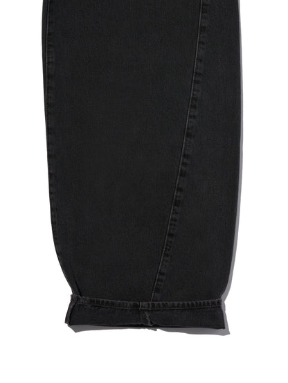 SUPER BAGGY バレルジーンズ ブラック