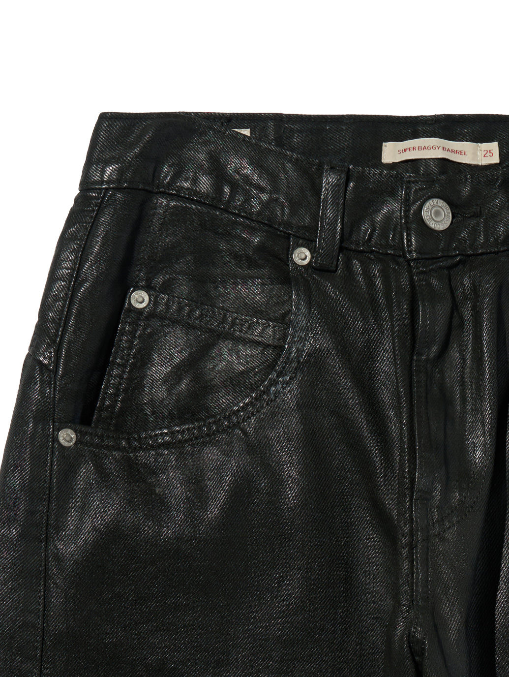 SUPER BAGGY バレルジーンズ ブラック