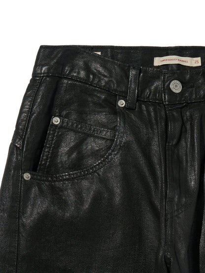 SUPER BAGGY バレルジーンズ ブラック