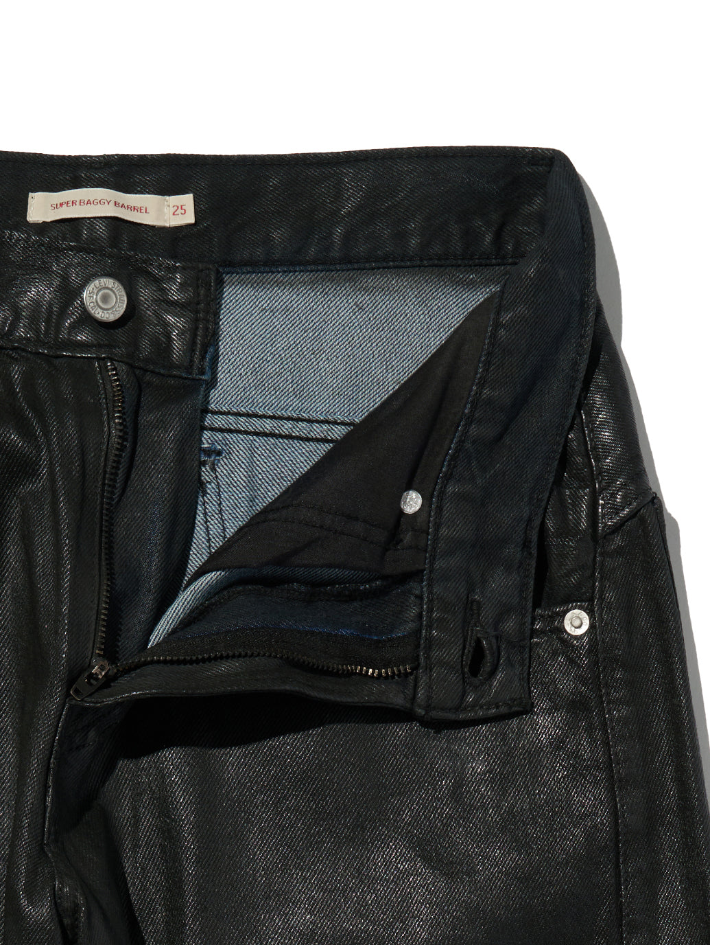 SUPER BAGGY バレルジーンズ ブラック