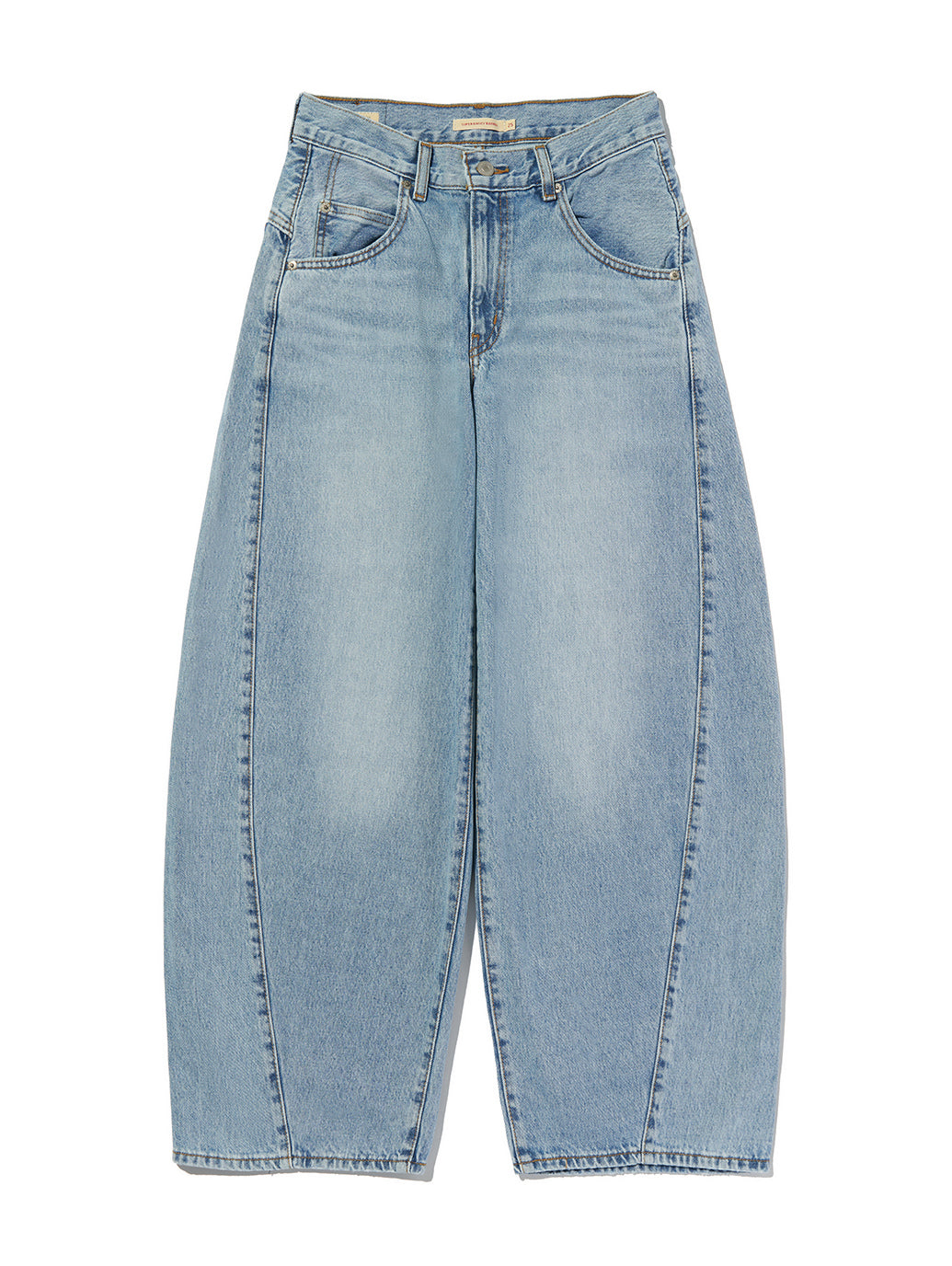 SUPER BAGGY バレルジーンズ ミディアムインディゴ