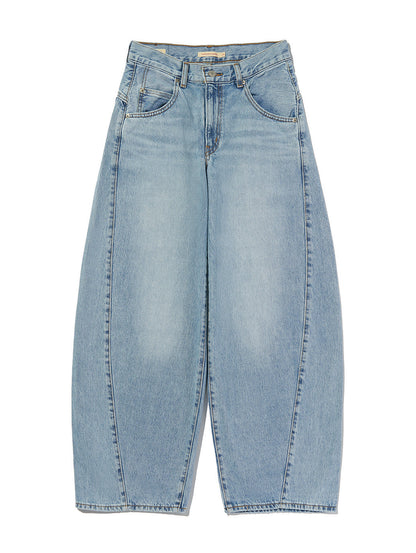 SUPER BAGGY バレルジーンズ ミディアムインディゴ