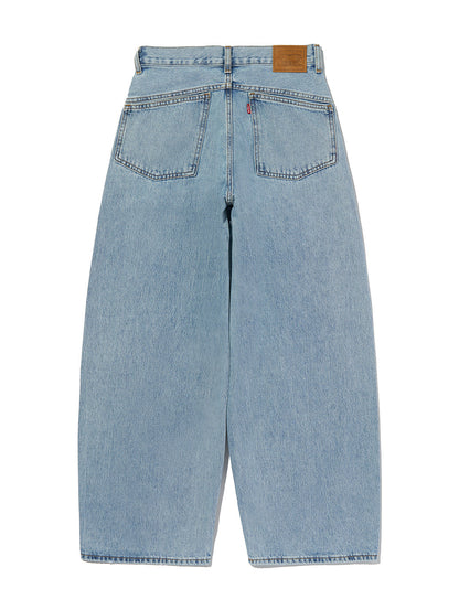 SUPER BAGGY バレルジーンズ ミディアムインディゴ