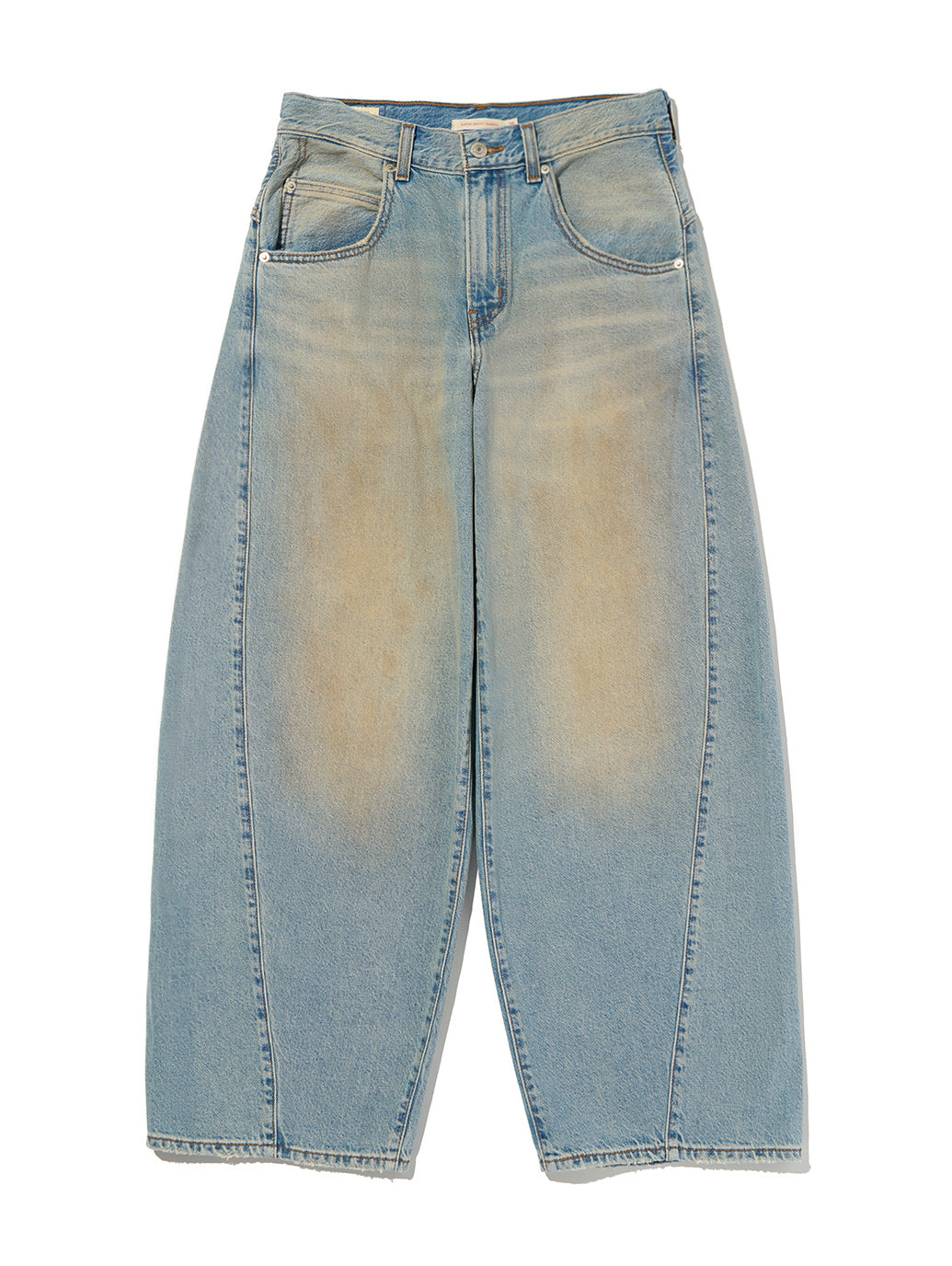 SUPER BAGGY バレルジーンズ ライトインディゴ