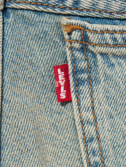 SUPER BAGGY バレルジーンズ ライトインディゴ