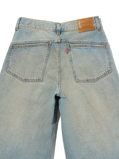 SUPER BAGGY バレルジーンズ ライトインディゴ