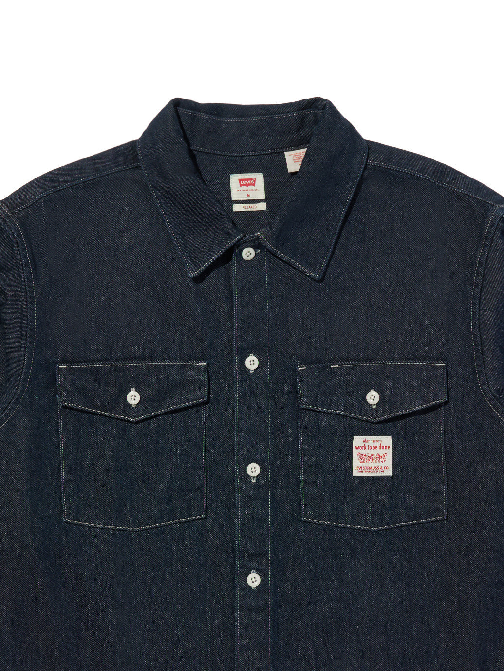WORKWEAR ワーカーシャツ ダークインディゴ – リーバイス®公式