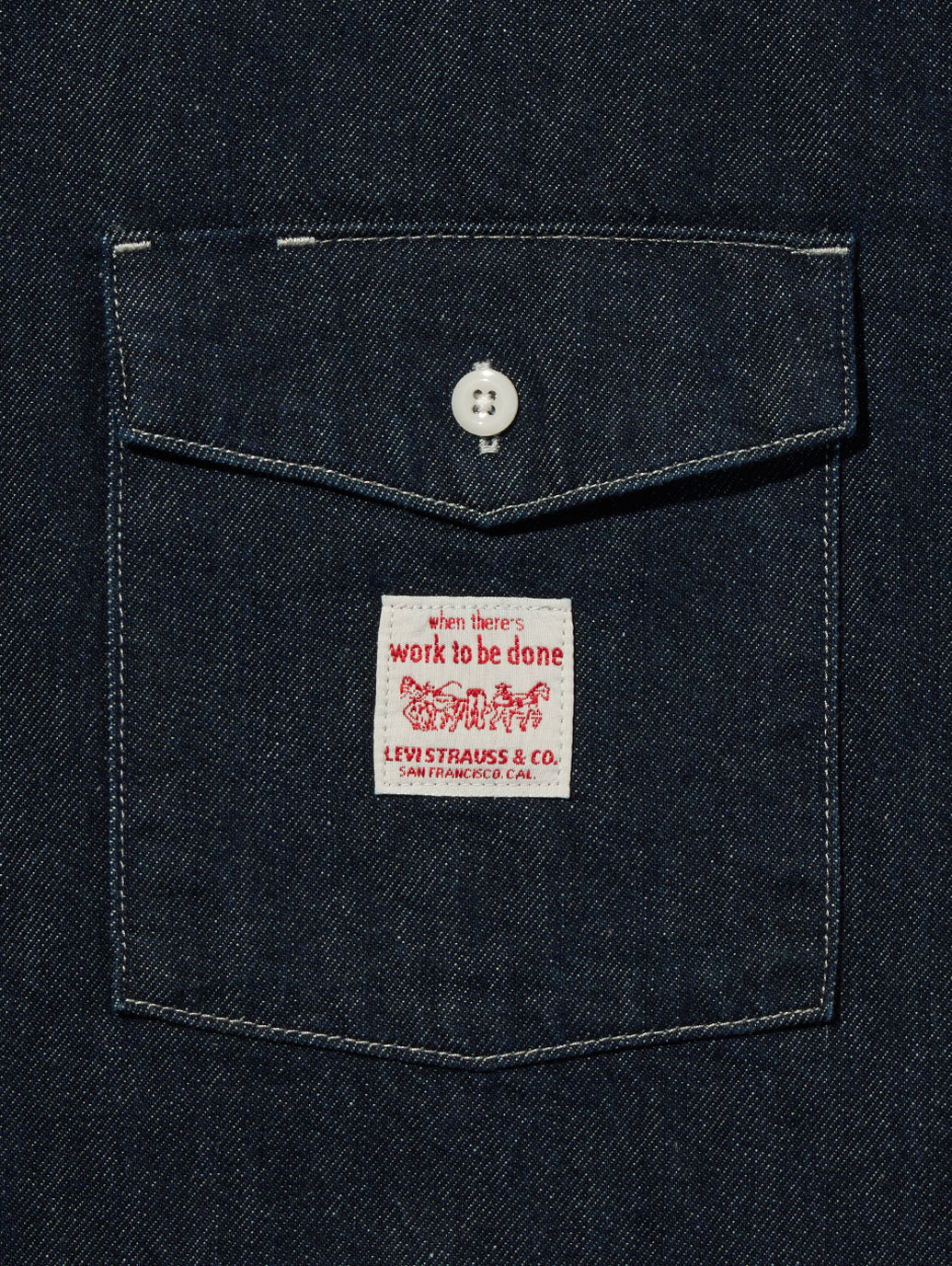 WORKWEAR ワーカーシャツ ダークインディゴ – リーバイス®公式