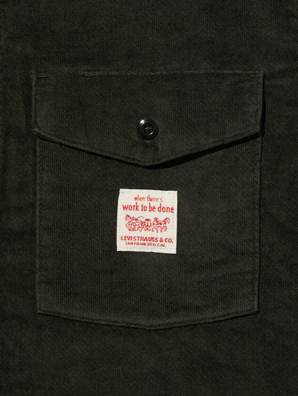 WORKWEAR ワーカーシャツ グリーン