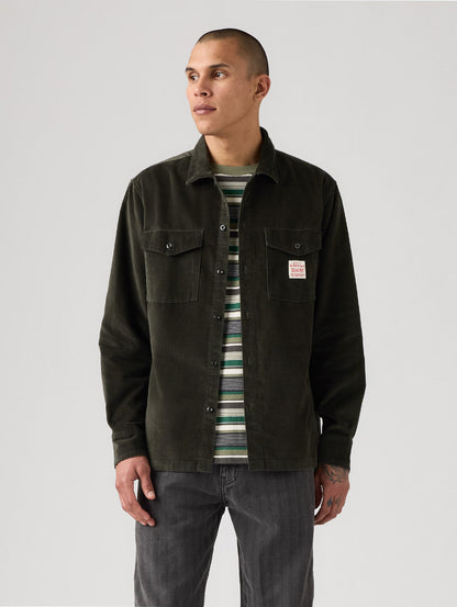 WORKWEAR ワーカーシャツ グリーン