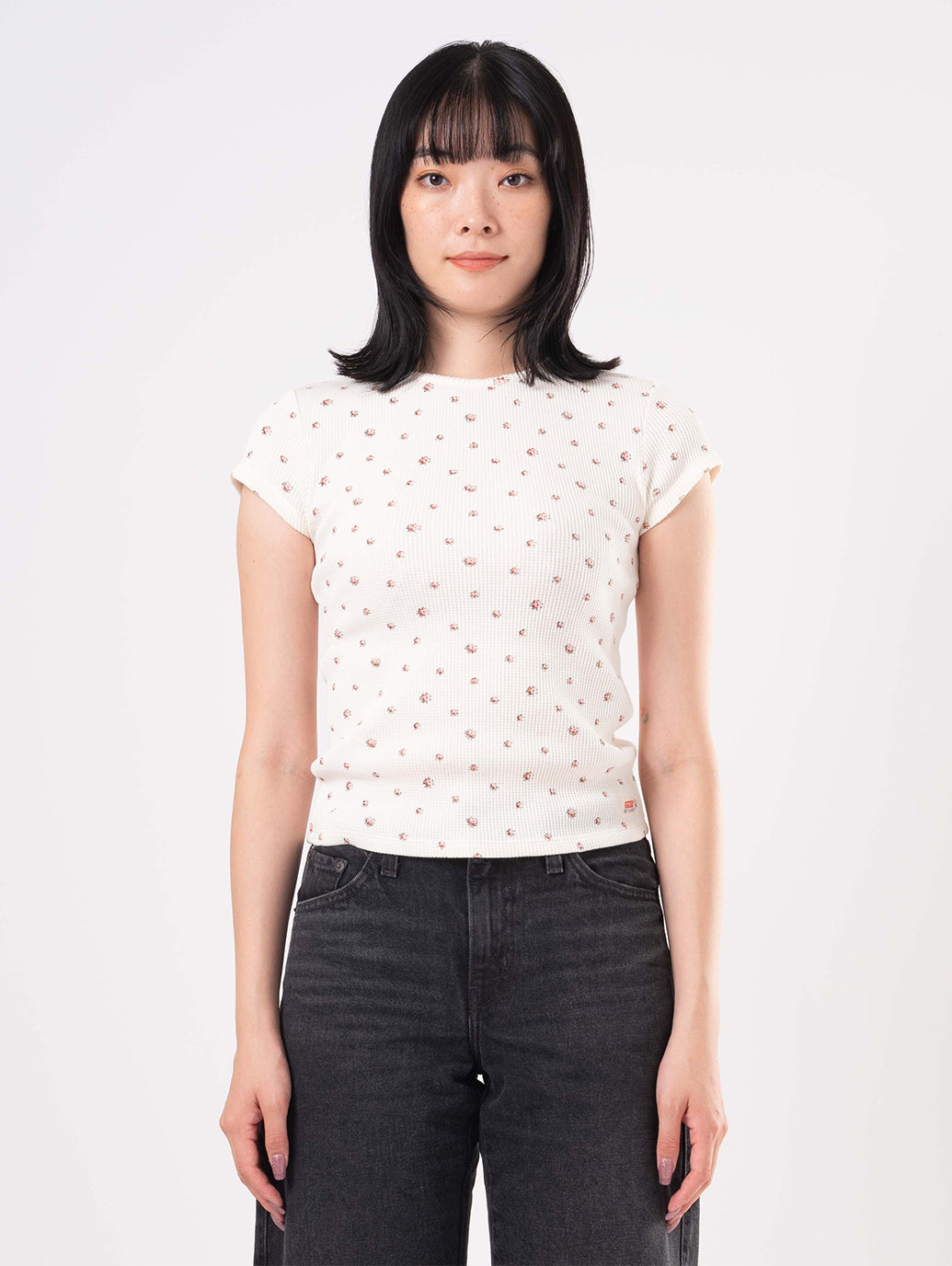 DRY GOODS ワッフルTシャツ