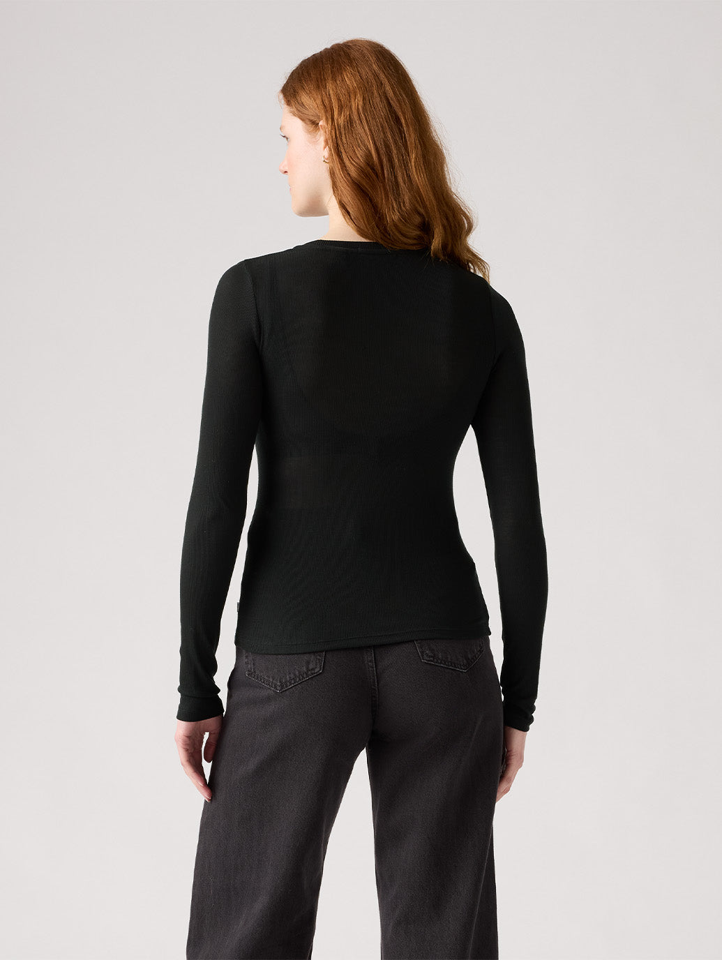 シアー ロングスリーブ レイヤードTシャツ