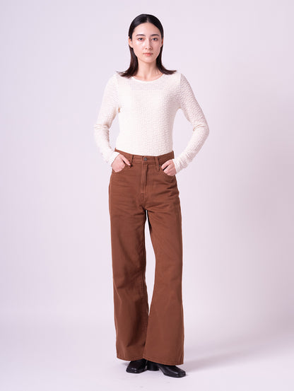 アニカ クルーネック トップ