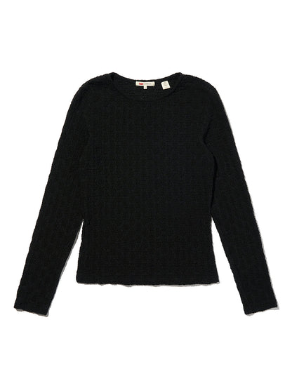 アニカ クルーネック トップ