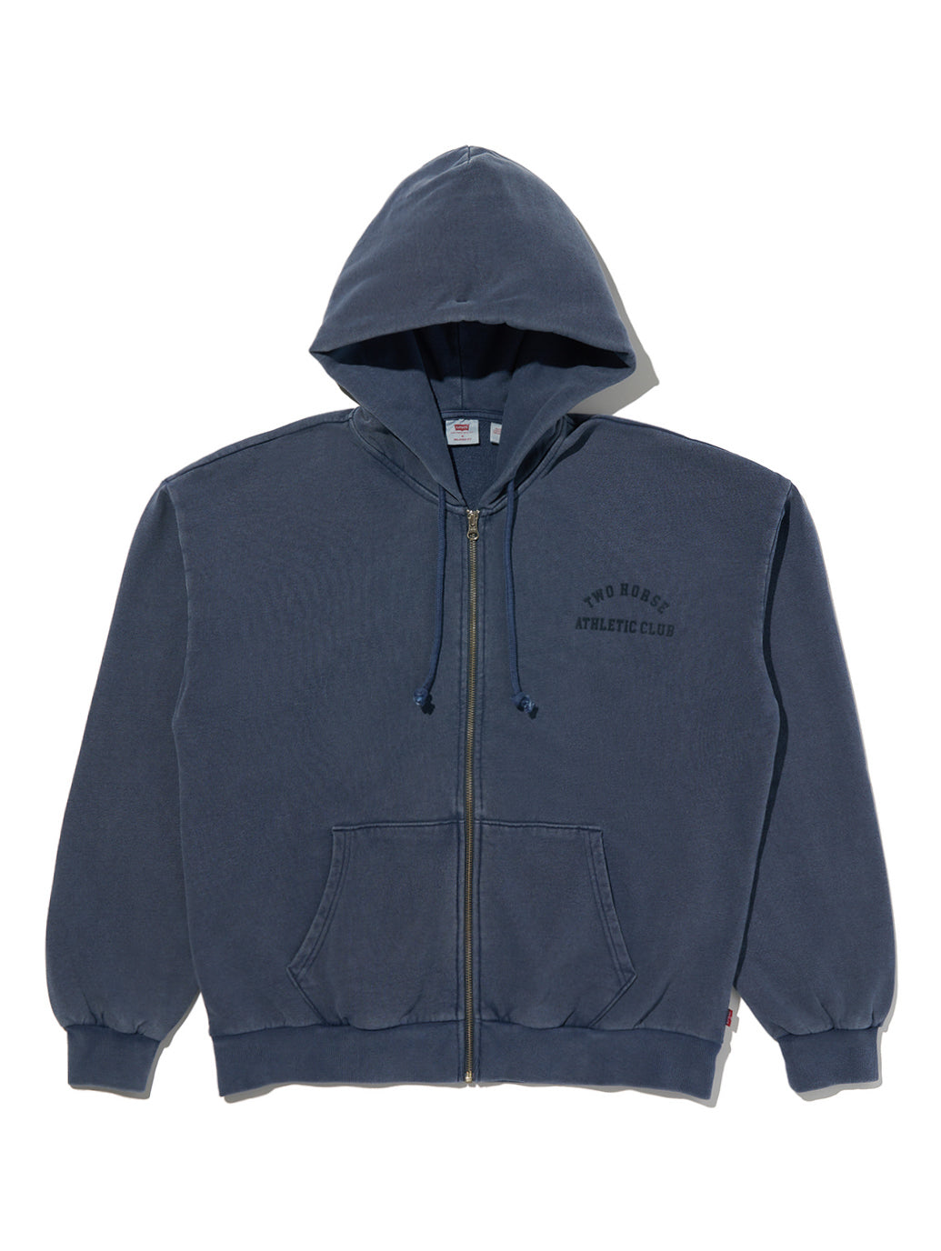 Two Horse ジップアップ スウェットシャツ