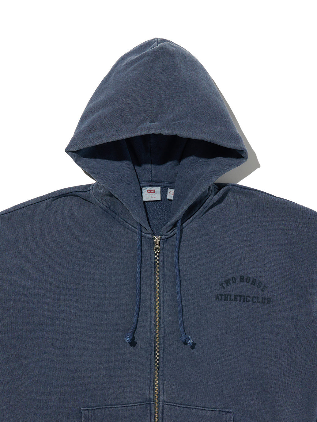 Two Horse ジップアップ スウェットシャツ