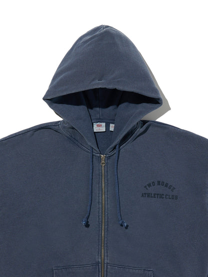 Two Horse ジップアップ スウェットシャツ