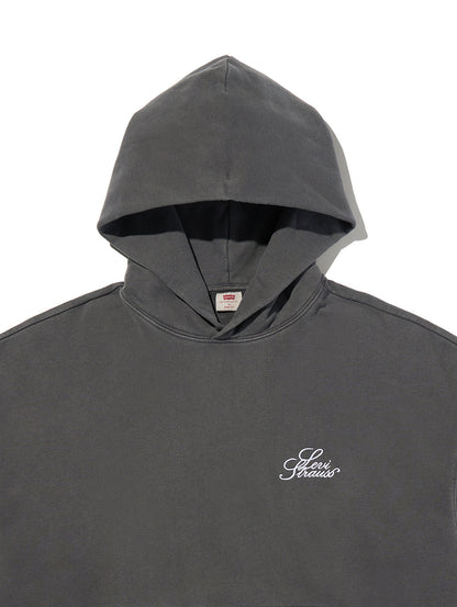 TWO HORSE クロップド フーディー