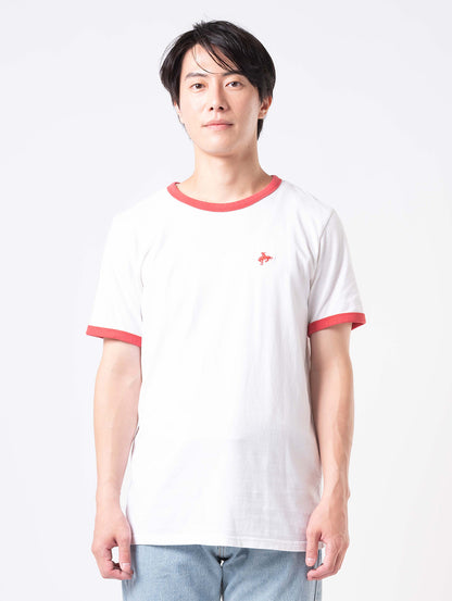 RETRO EMB リンガーTシャツ