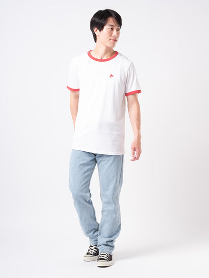 RETRO EMB リンガーTシャツ