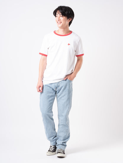 RETRO EMB リンガーTシャツ