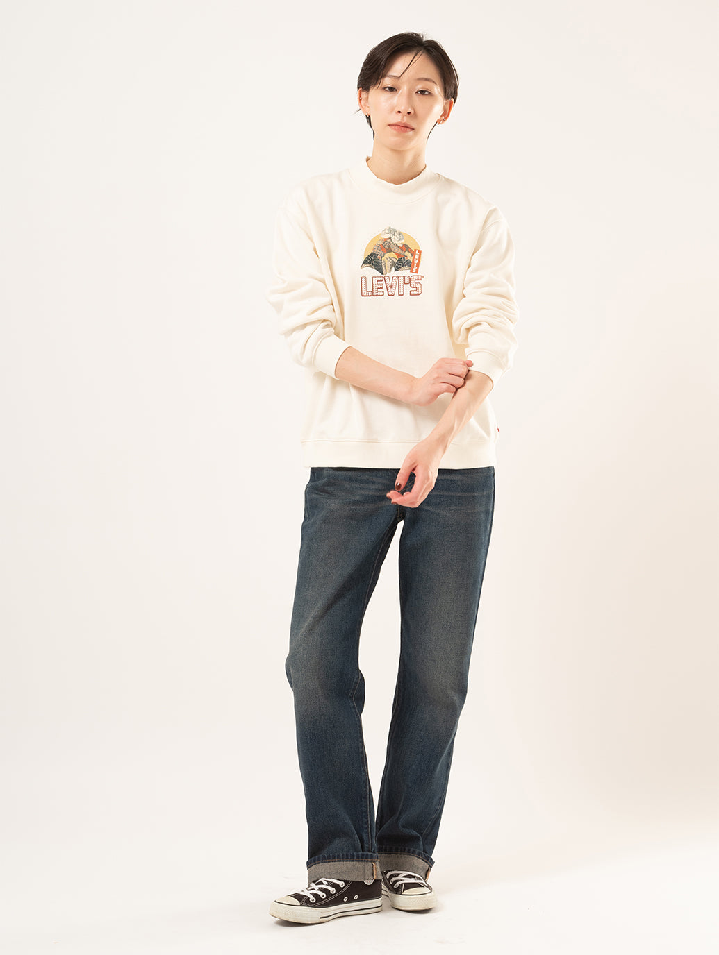 モックネックスウェットシャツ – リーバイス®公式オンラインストア