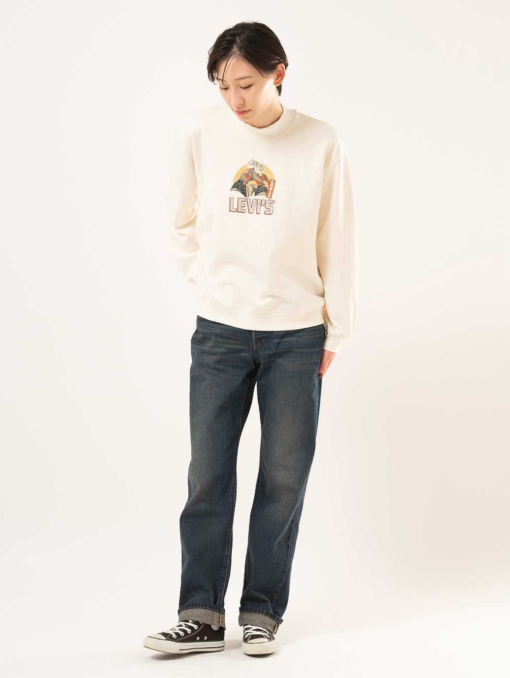 モックネックスウェットシャツ – リーバイス®公式オンラインストア