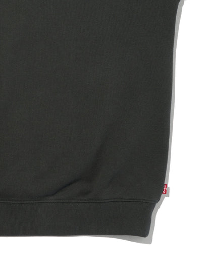 モックネックスウェットシャツ