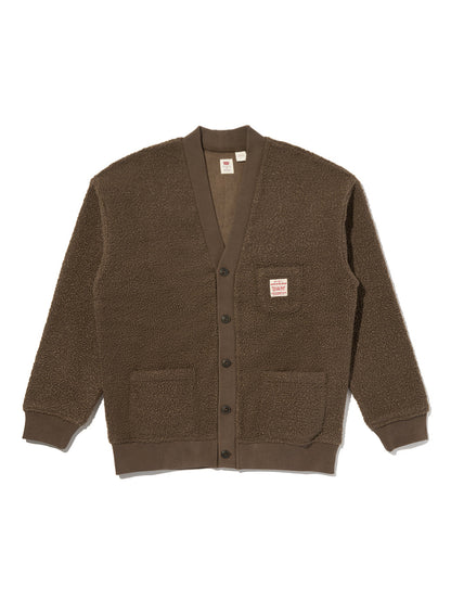 WORKWEAR カーディガン ブラウン