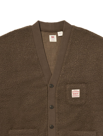 WORKWEAR カーディガン ブラウン