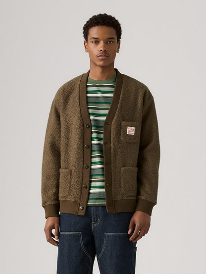 WORKWEAR カーディガン ブラウン