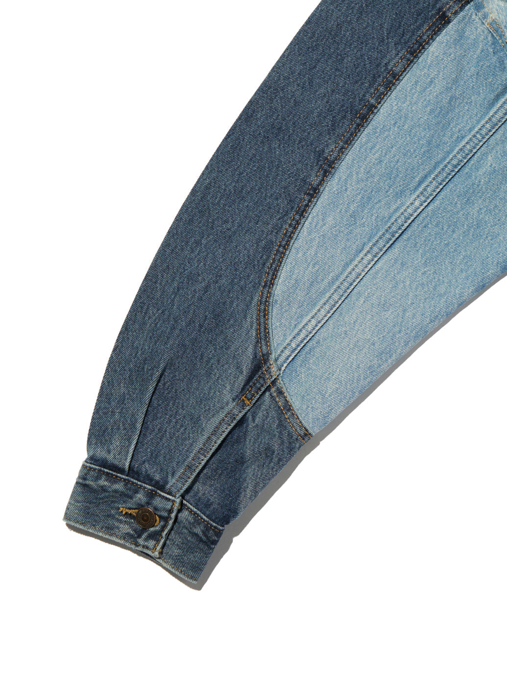 旧DENIME 90s 3rd デニム トラッカージャケット Lサイズ 日本製 Levi's VINTAGE CLOTHING LEVI'S 74998-0003 1961年モデル TYPE