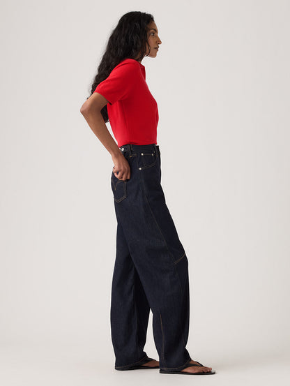 CINCH バレルジーンズ ダークインディゴ