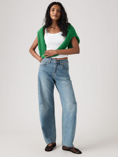 CINCH バレルジーンズ ミディアムインディゴ