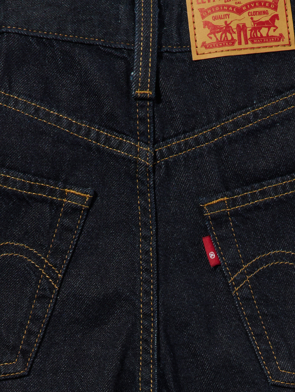 CINCH バレルジーンズ ダークインディゴ