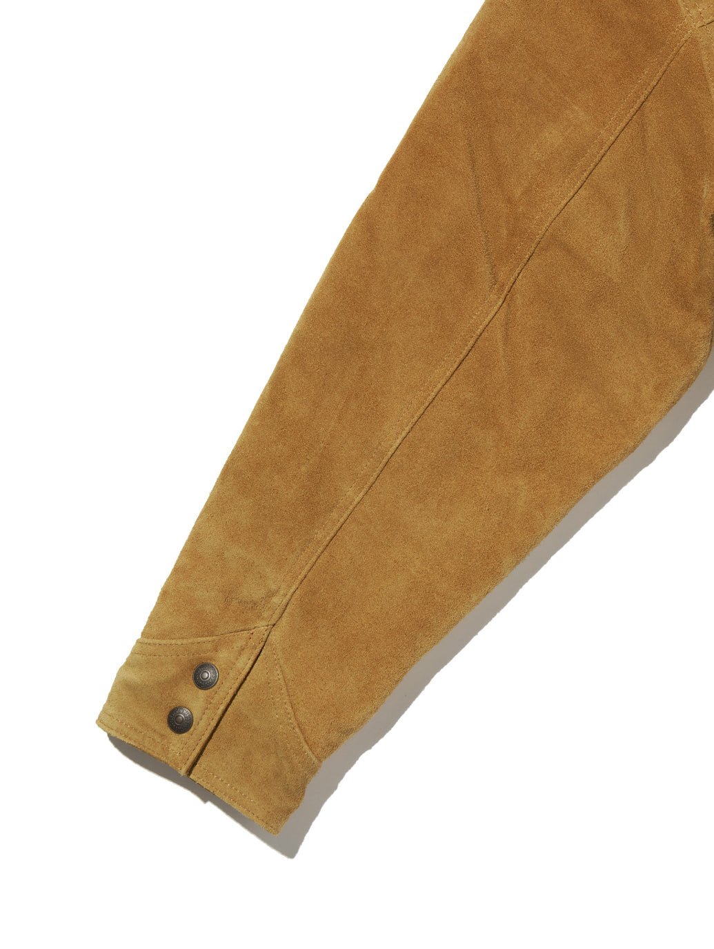 LEVI'S® LEATHER COLLECTION WESTERN SUEDE SHERPA TRUCKER JACKET