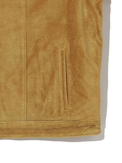 LEVI'S® LEATHER COLLECTION WESTERN SUEDE SHERPA TRUCKER JACKET