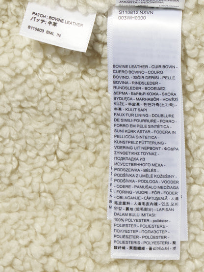 LEVI'S® LEATHER COLLECTION WESTERN SUEDE SHERPA TRUCKER JACKET