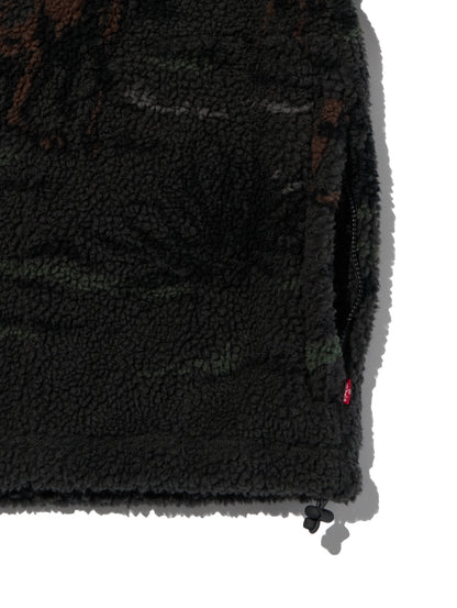 ハーフジップフリース