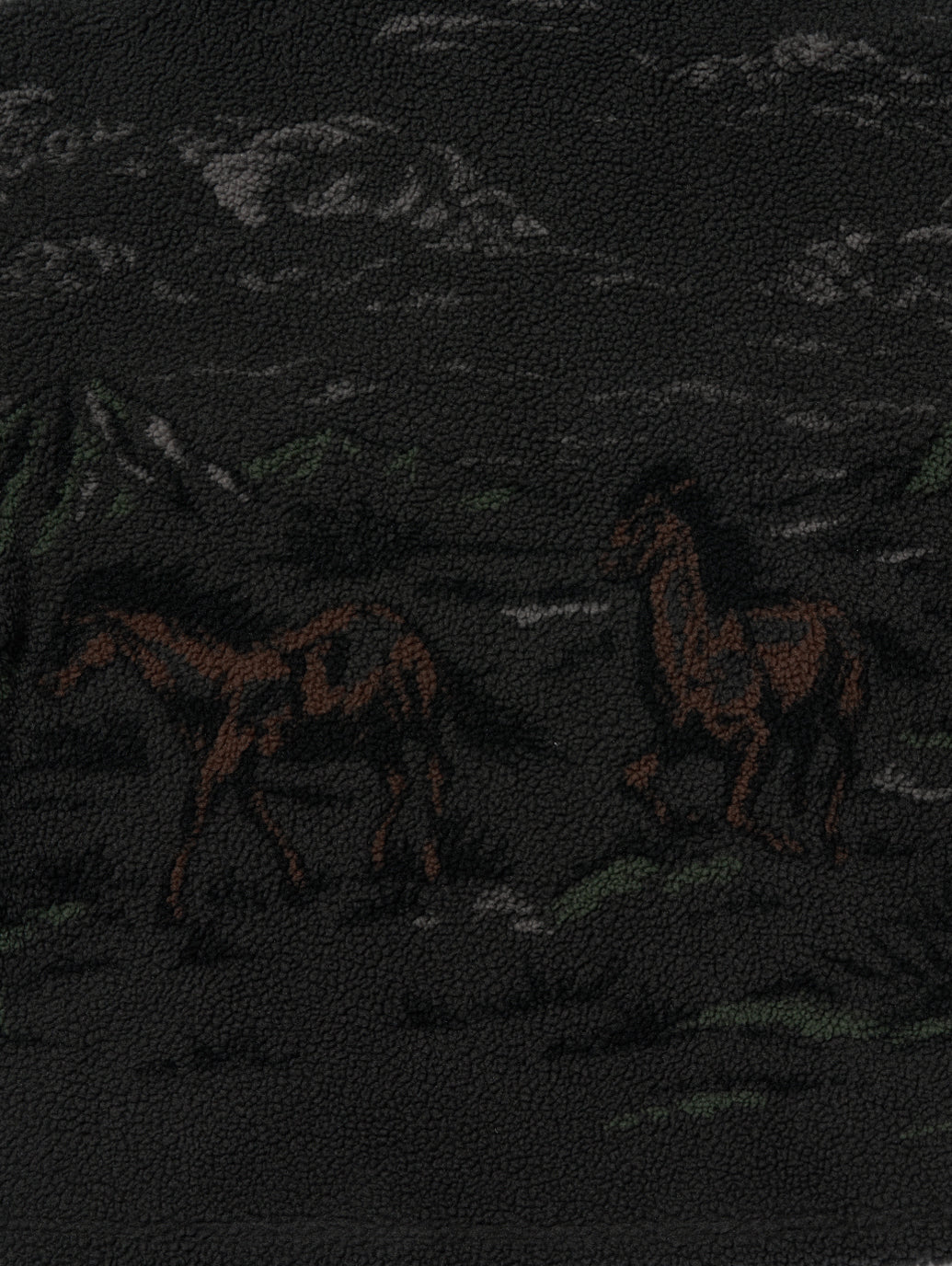 ハーフジップフリース