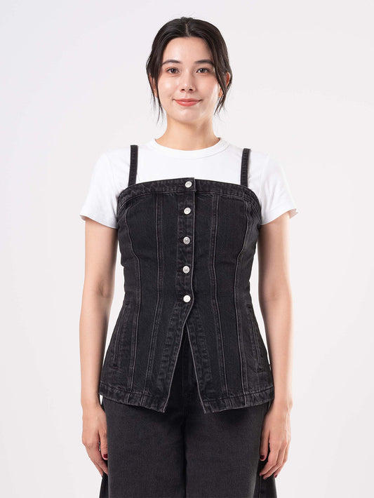 テーラード ビスチェ