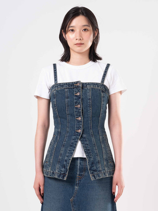 テーラード ビスチェ