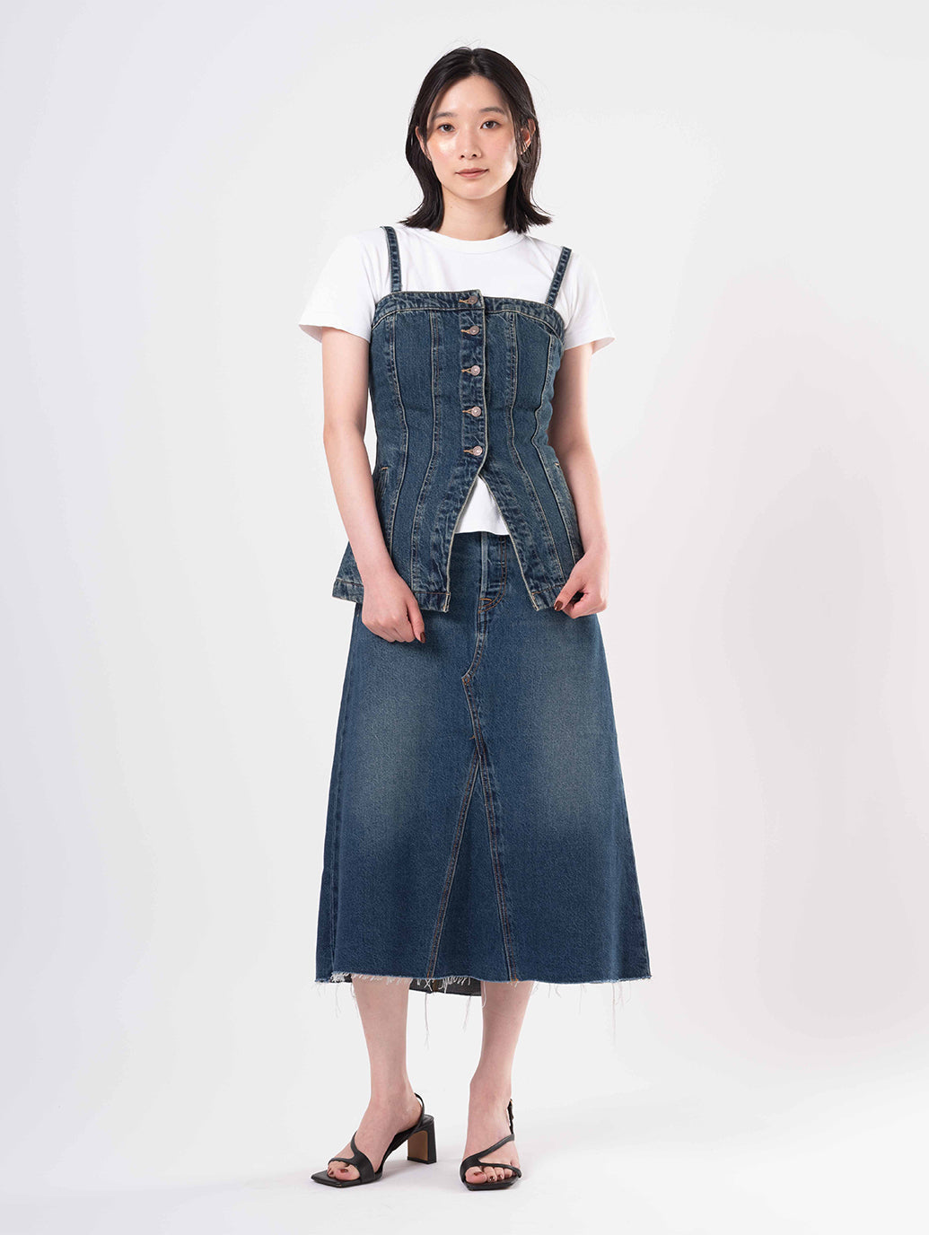 テーラード ビスチェ