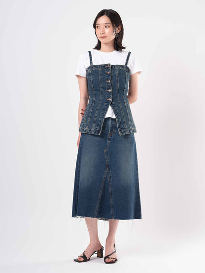 テーラード ビスチェ