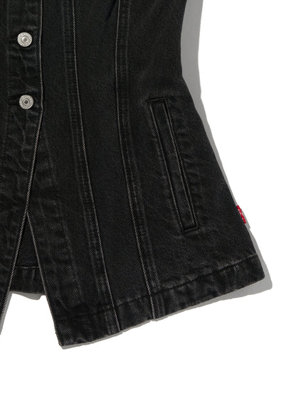 テーラード ビスチェ